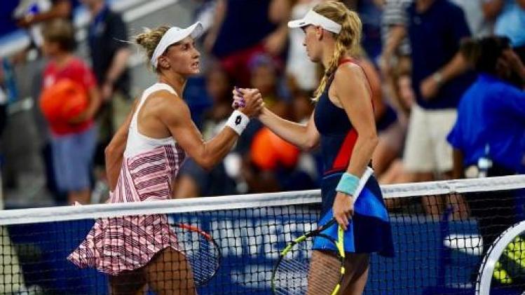 Wozniacki moet inpakken op US Open